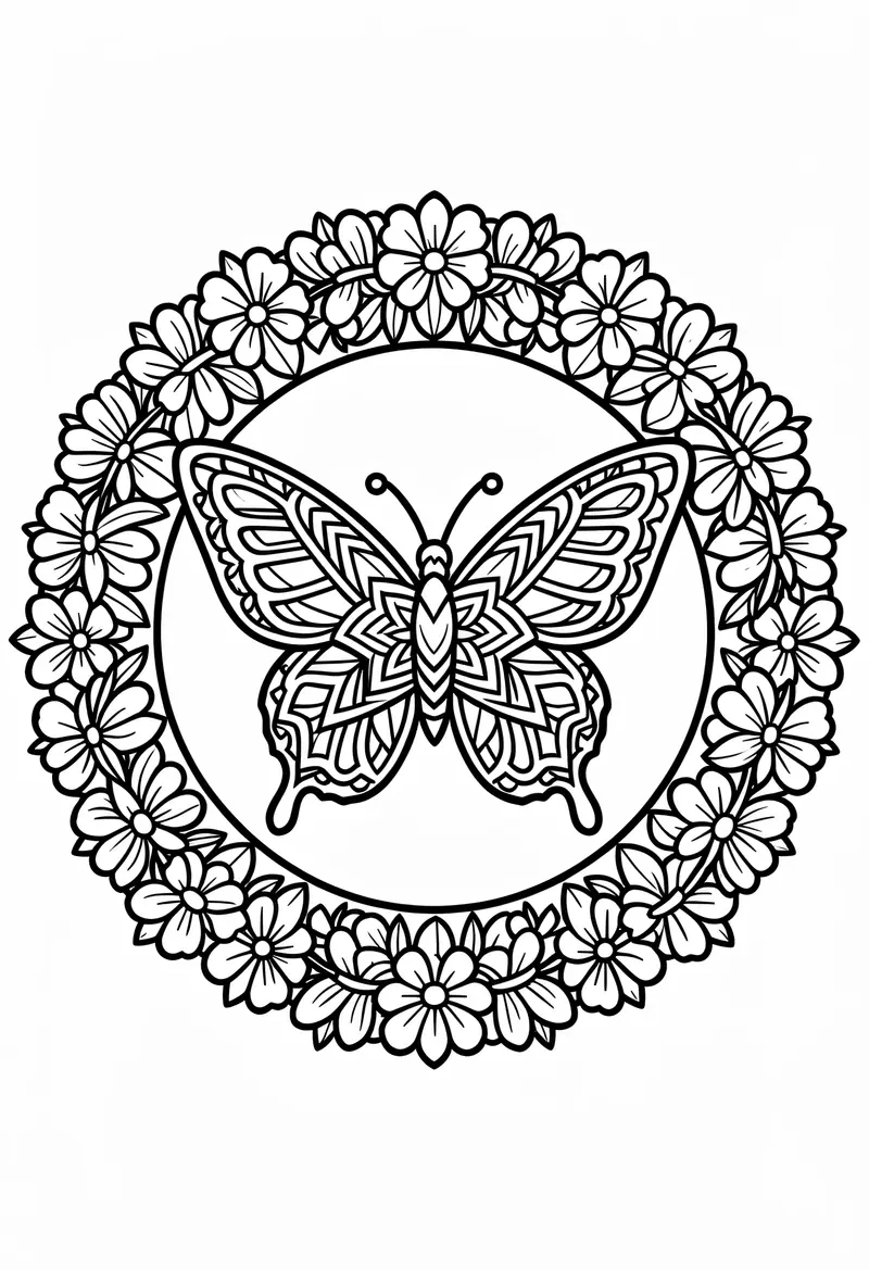 butterfly coloring pages 814