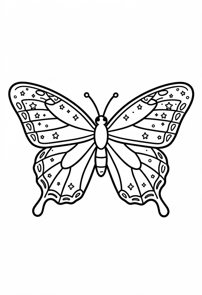 butterfly coloring pages 806