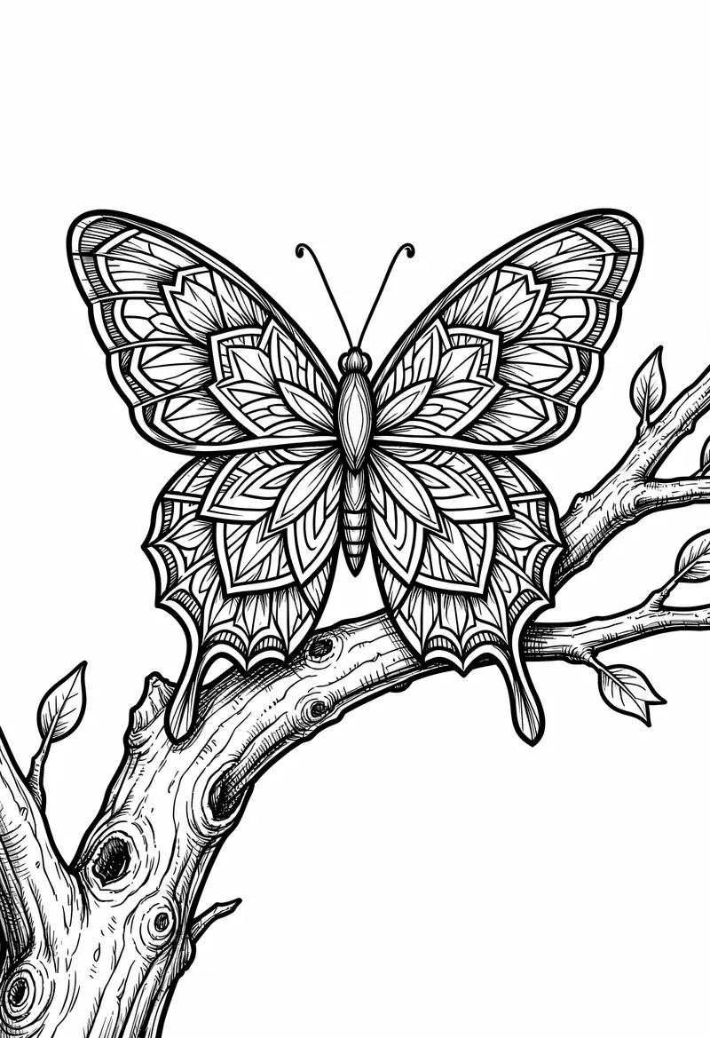 butterfly coloring pages 792
