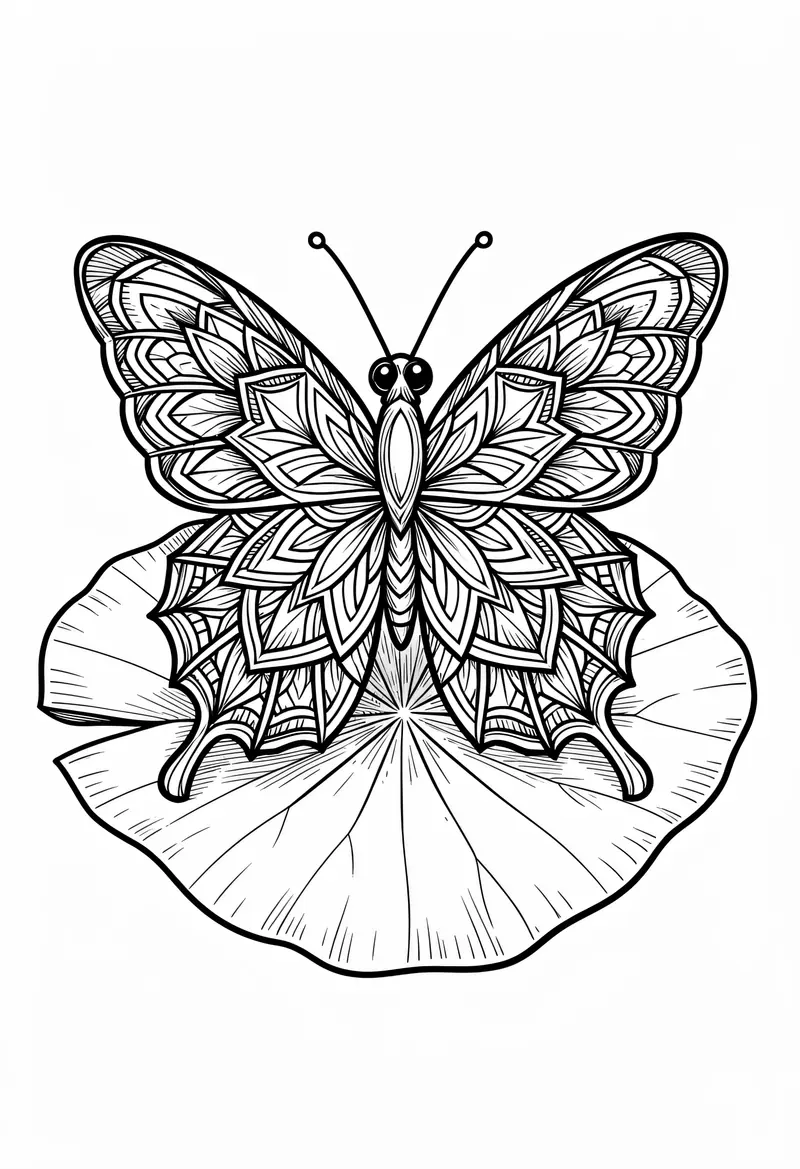 butterfly coloring pages 783