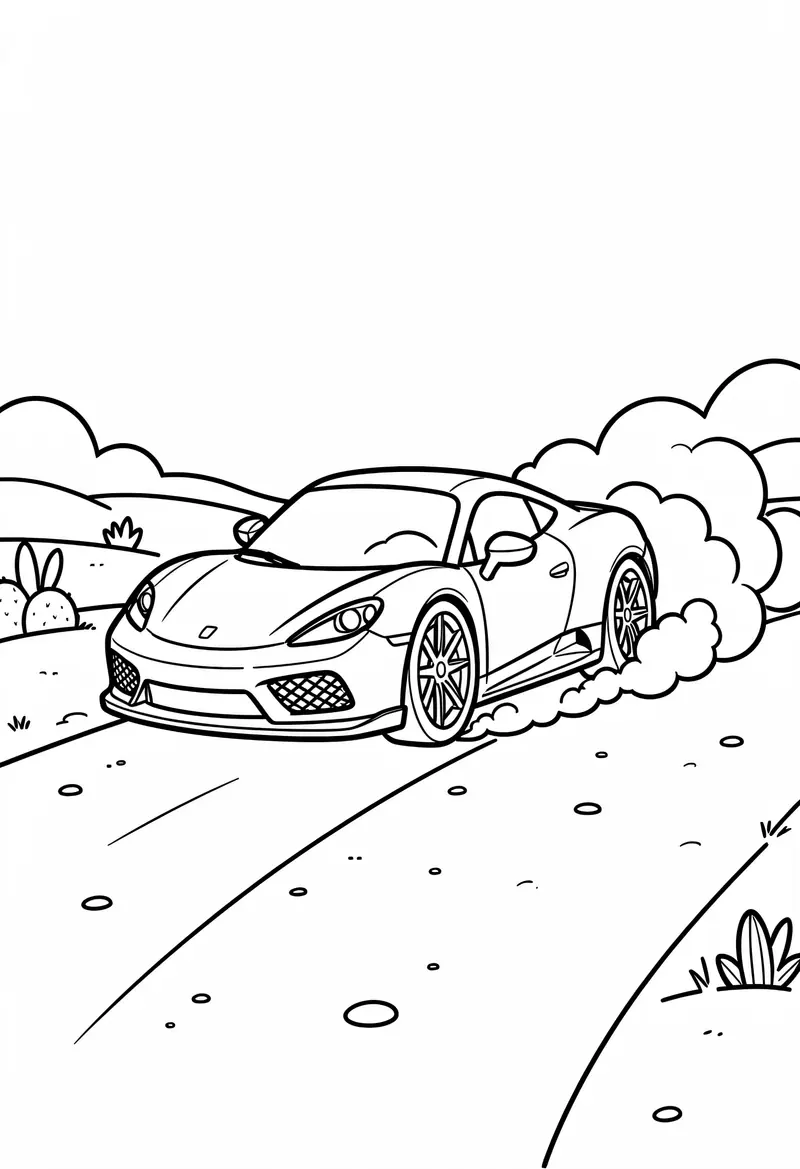 car coloring pages 768