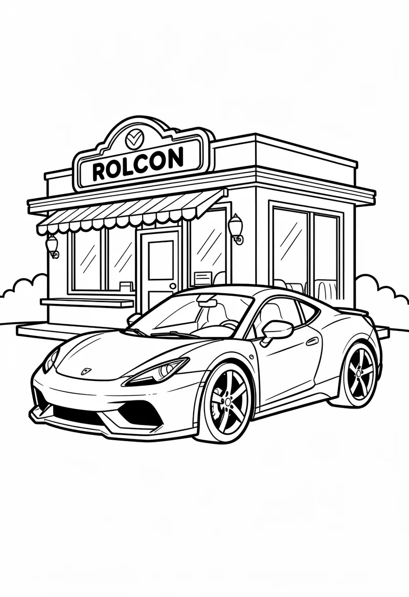 car coloring pages 763