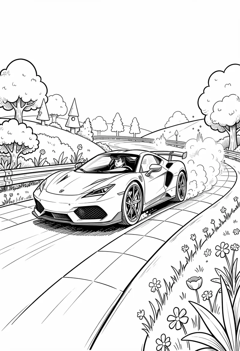 car coloring pages 757