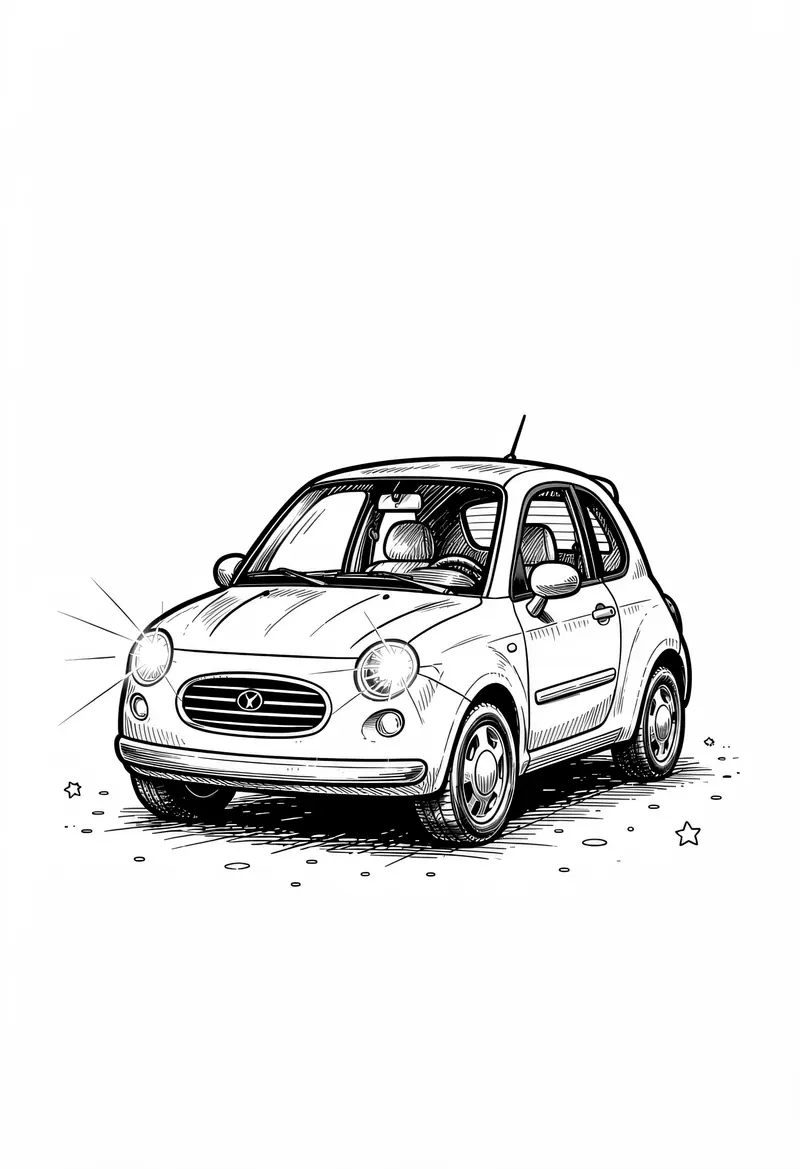 car coloring pages 749