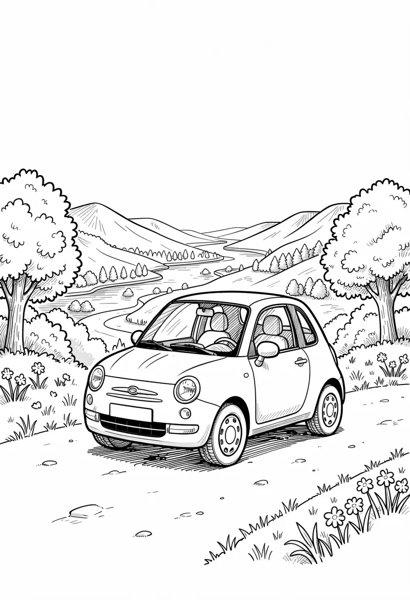 car coloring pages 745