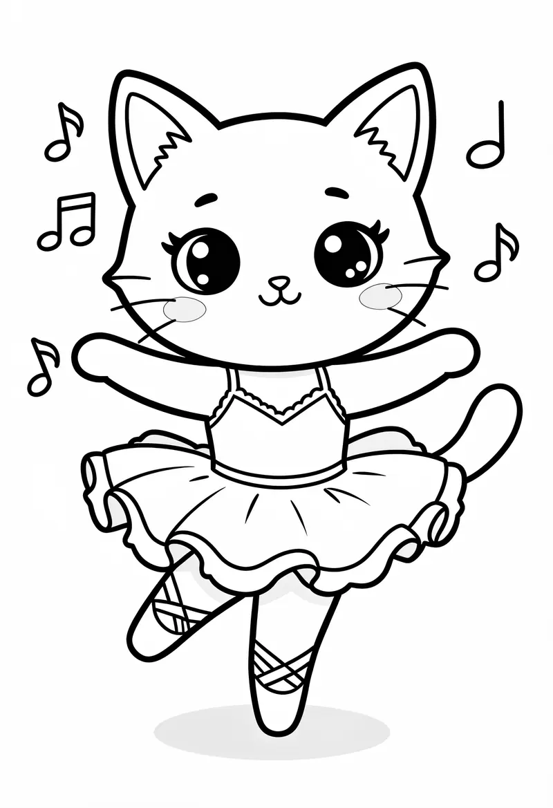 cat coloring pages 741