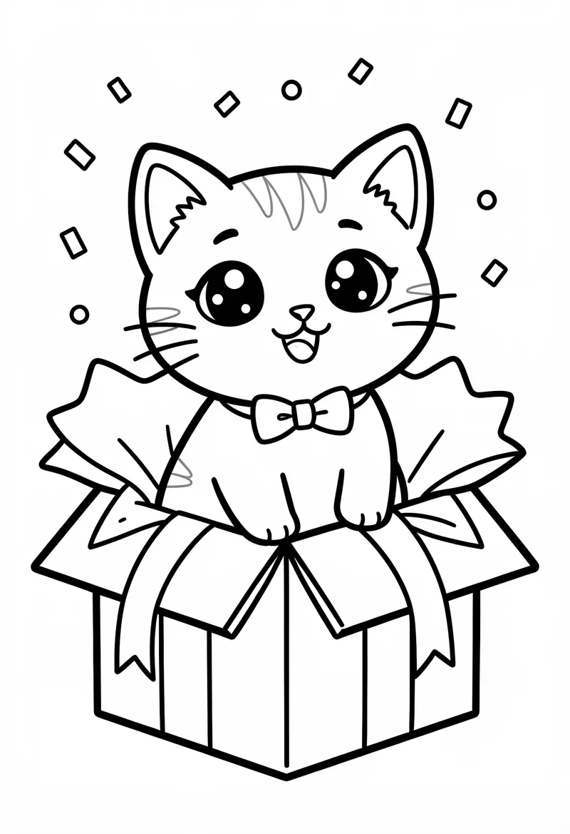 cat coloring pages 739