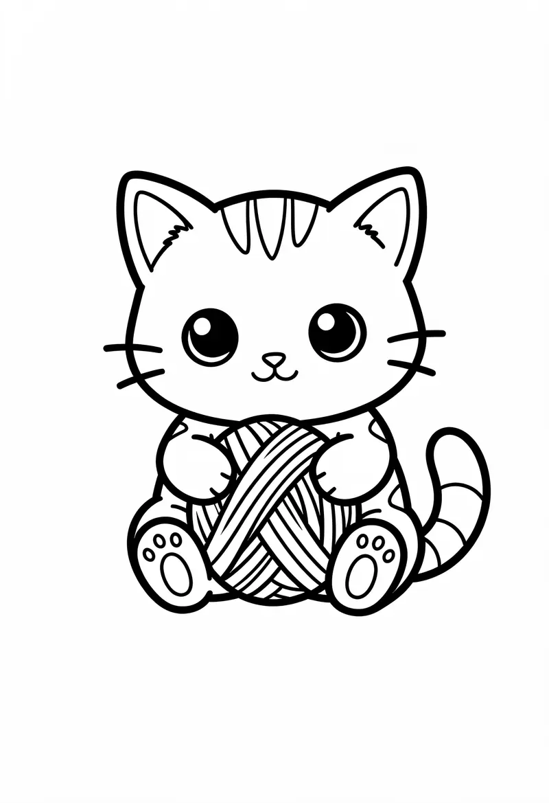 cat coloring pages 735