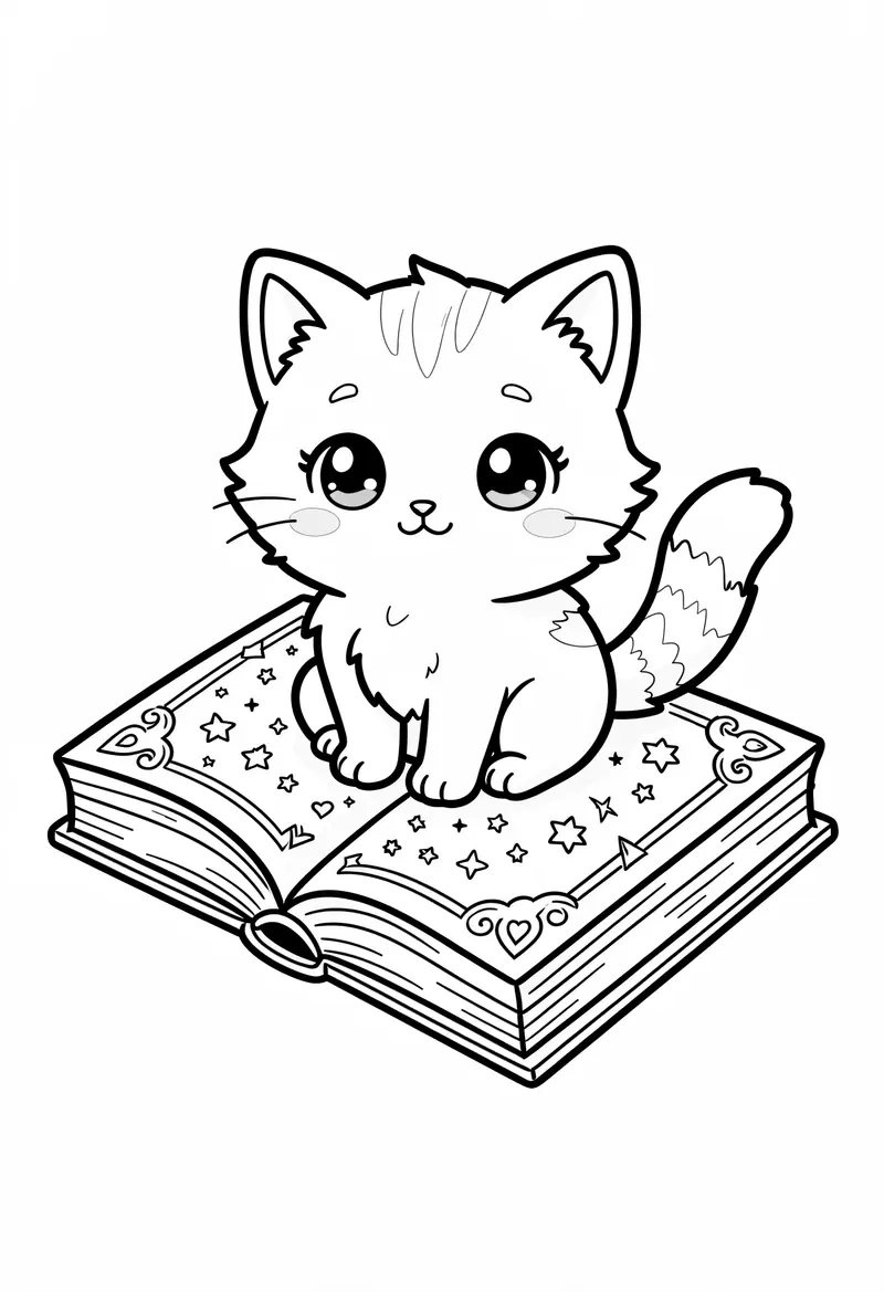 cat coloring pages 732