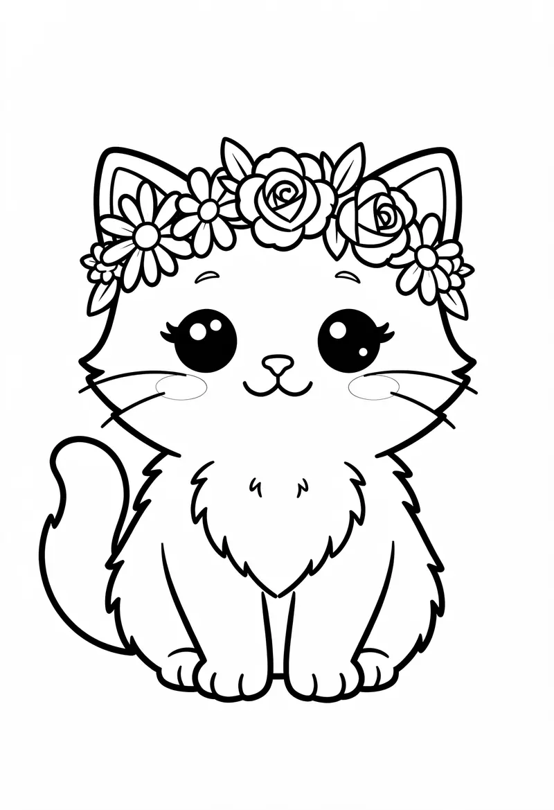 cat coloring pages 731