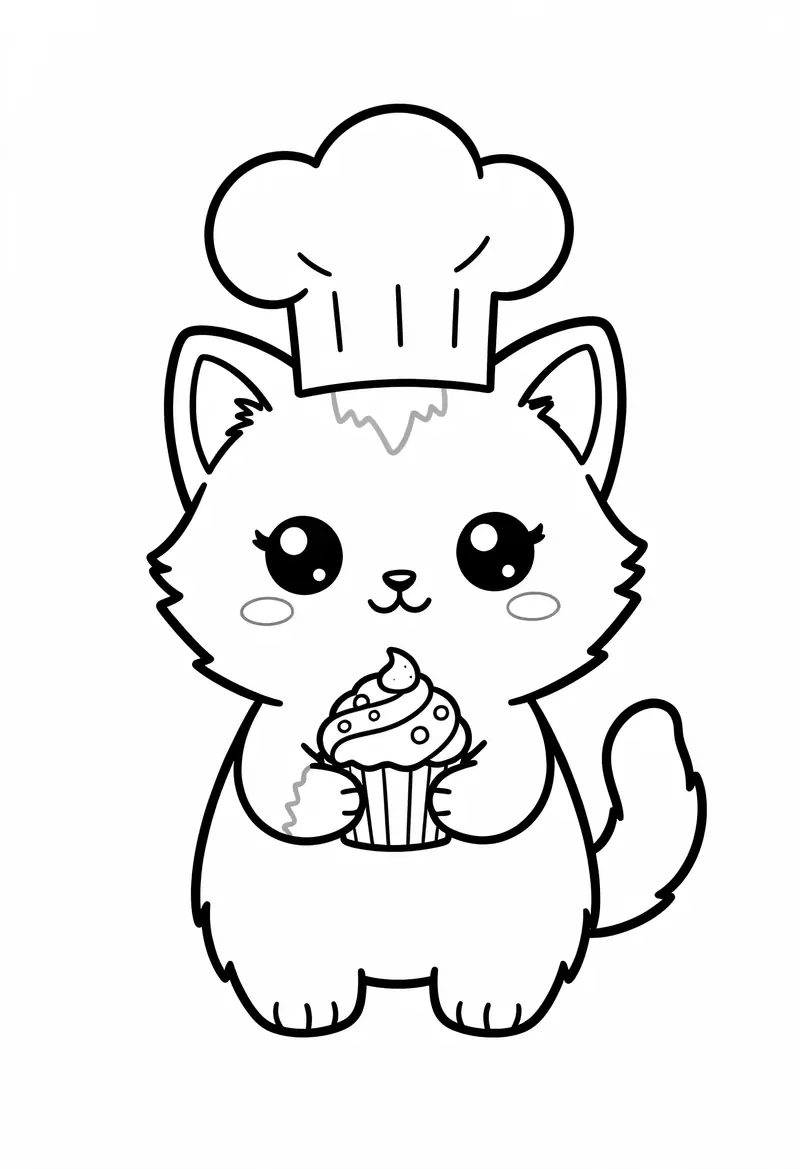 cat coloring pages 726