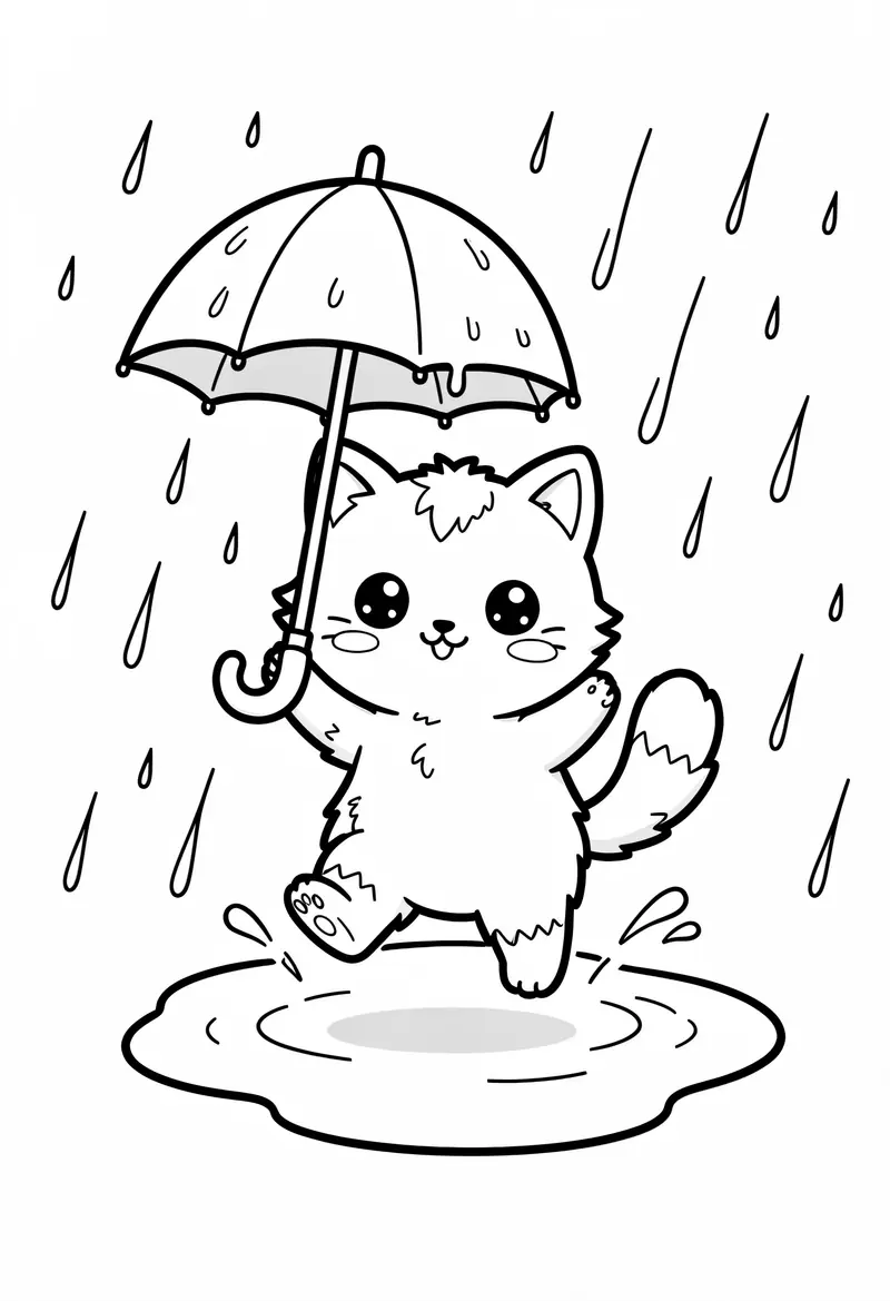 cat coloring pages 724