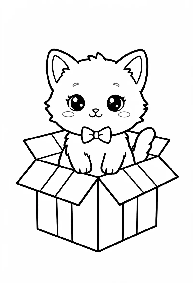 cat coloring pages 719