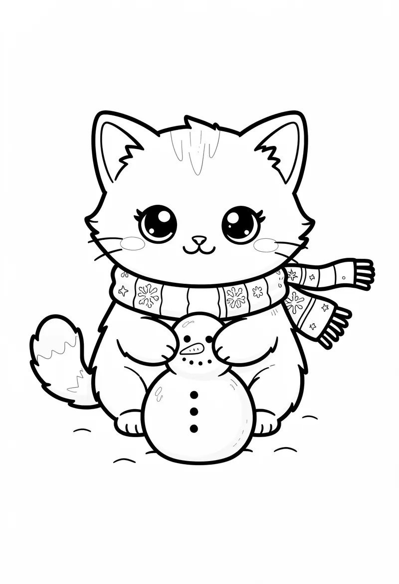 cat coloring pages 715