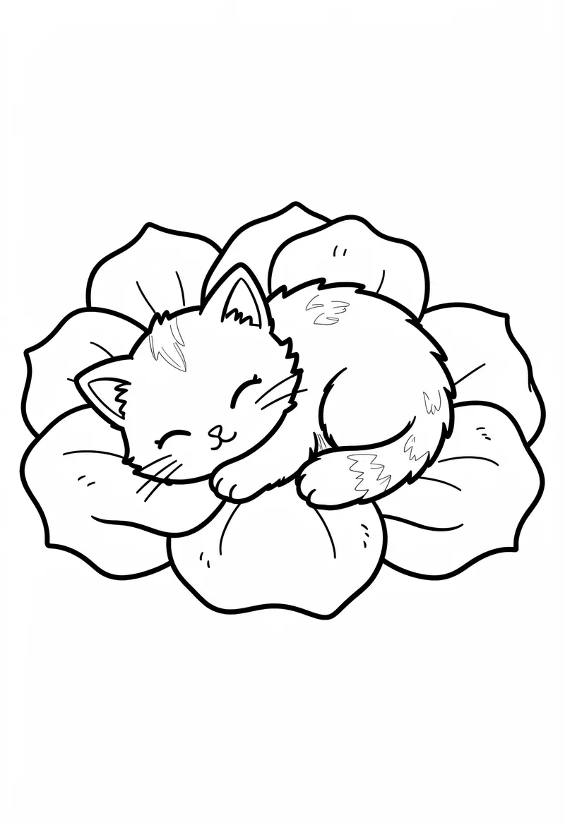 cat coloring pages 711