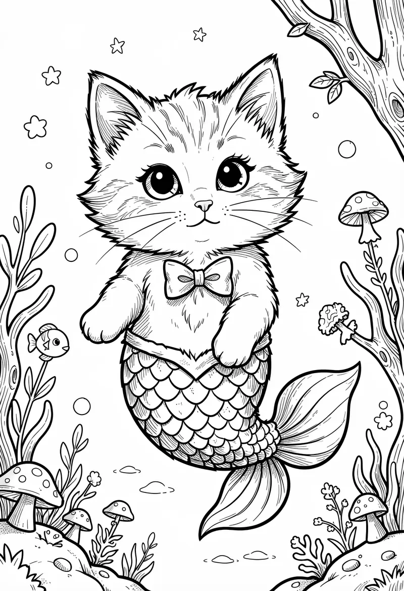 cat coloring pages 706