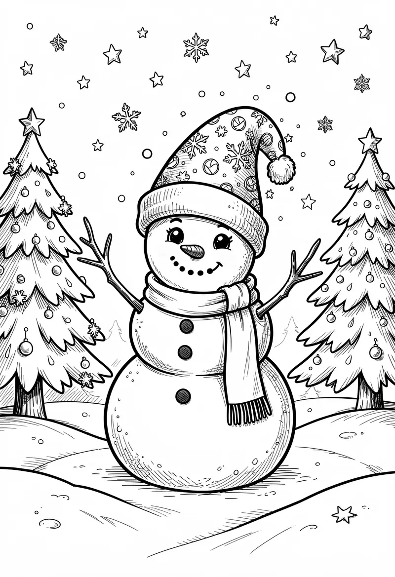 christmas coloring pages 657