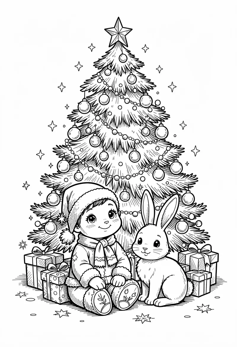 christmas coloring pages 650