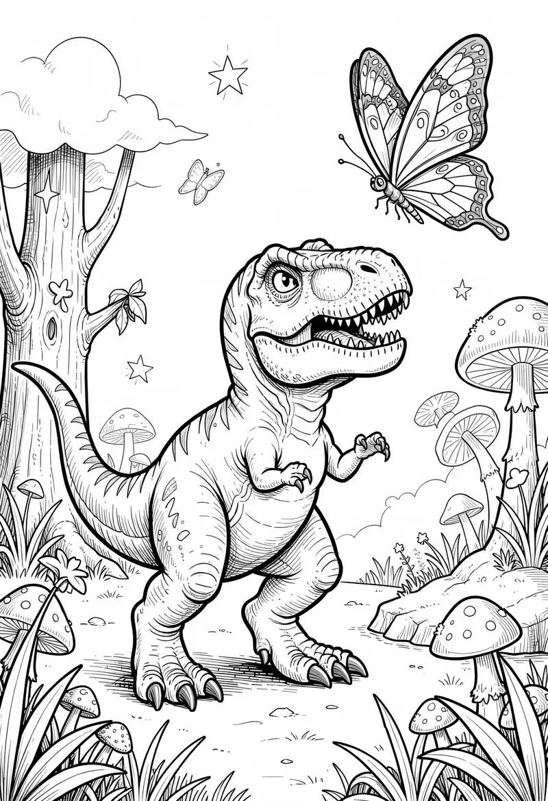 dinosaur coloring pages 613