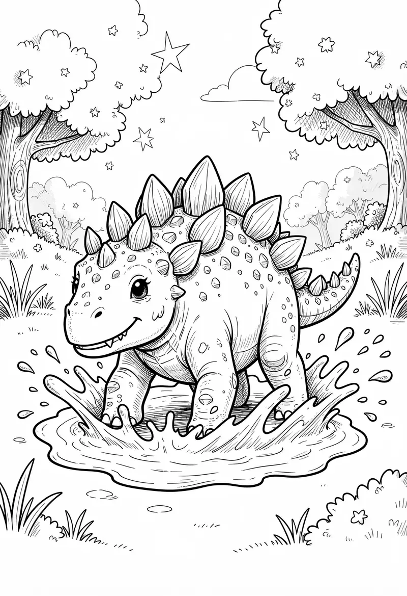 dinosaur coloring pages 611