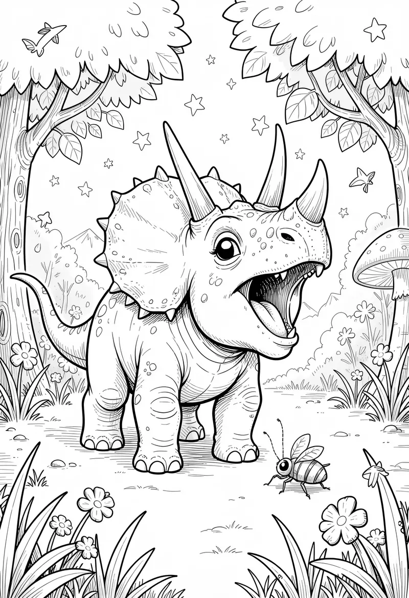 dinosaur coloring pages 610