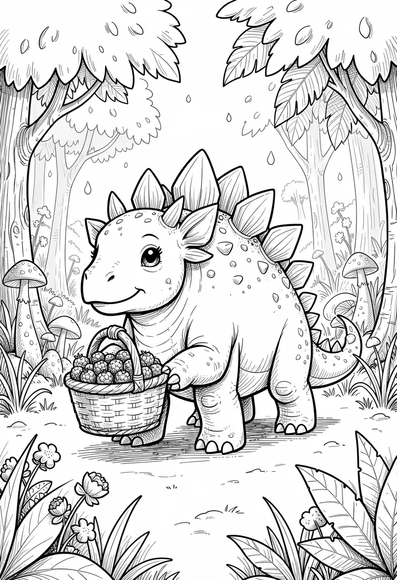 dinosaur coloring pages 609