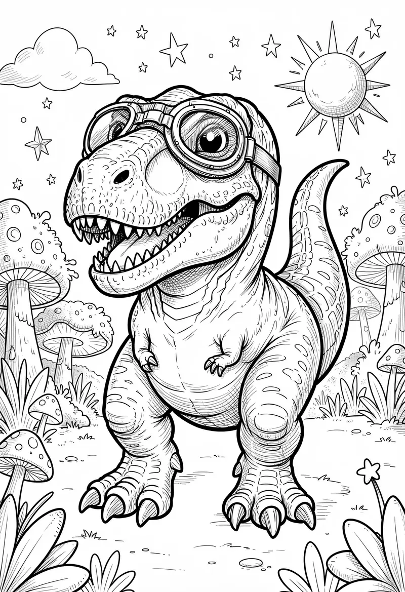 dinosaur coloring pages 601