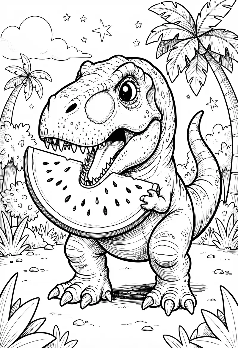 dinosaur coloring pages 599