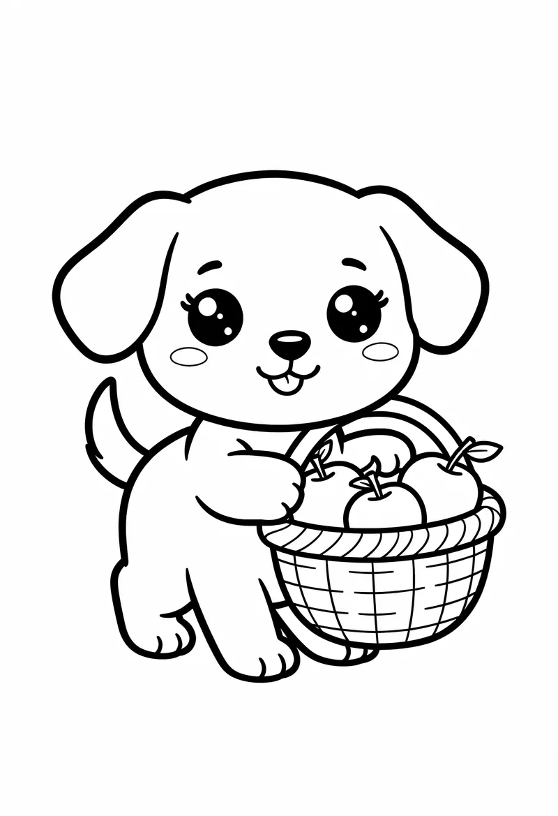 dog coloring pages 589