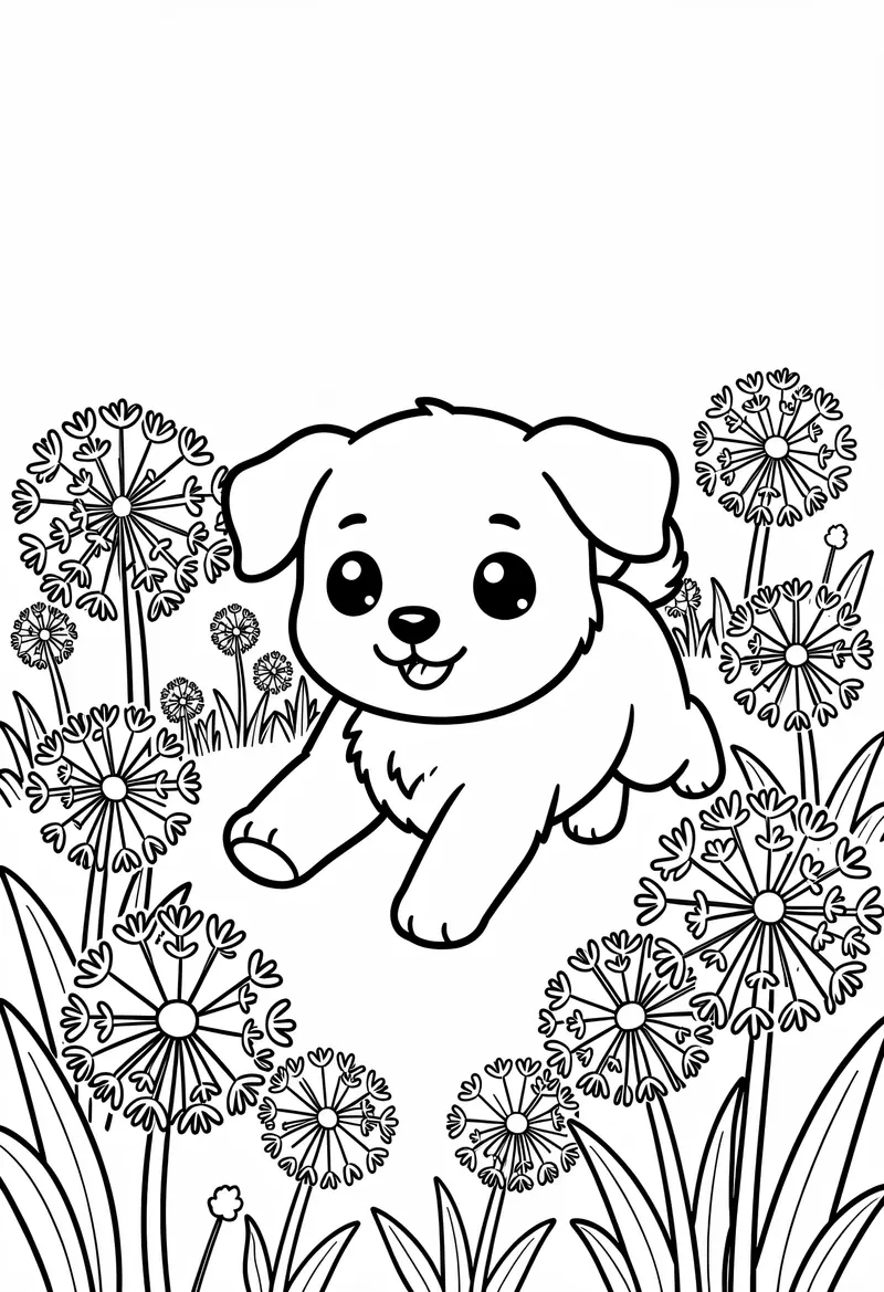 dog coloring pages 587