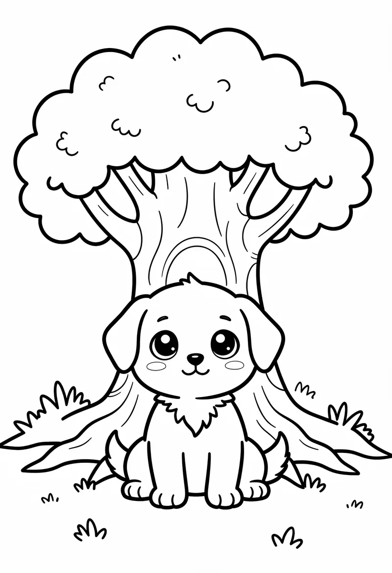 dog coloring pages 581