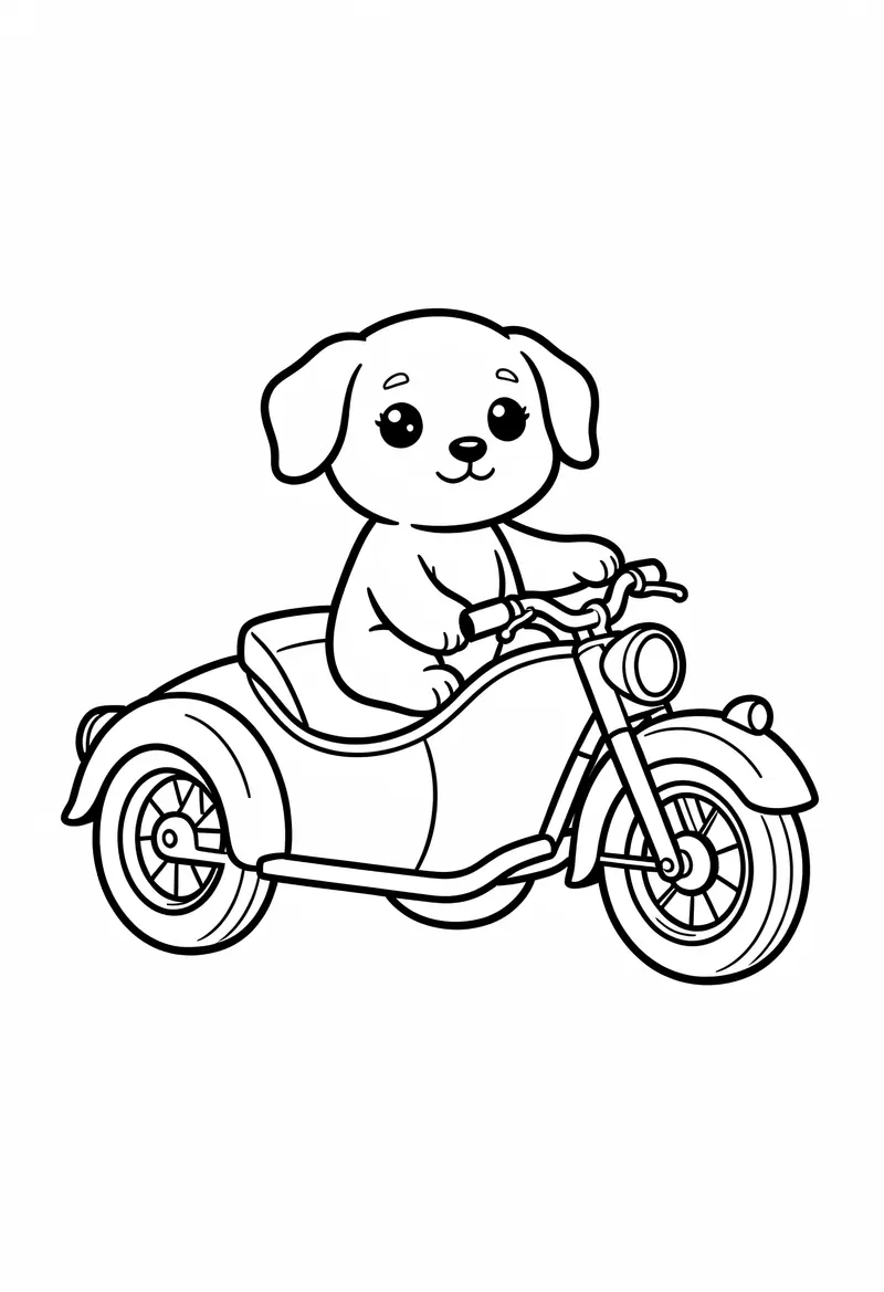 dog coloring pages 574