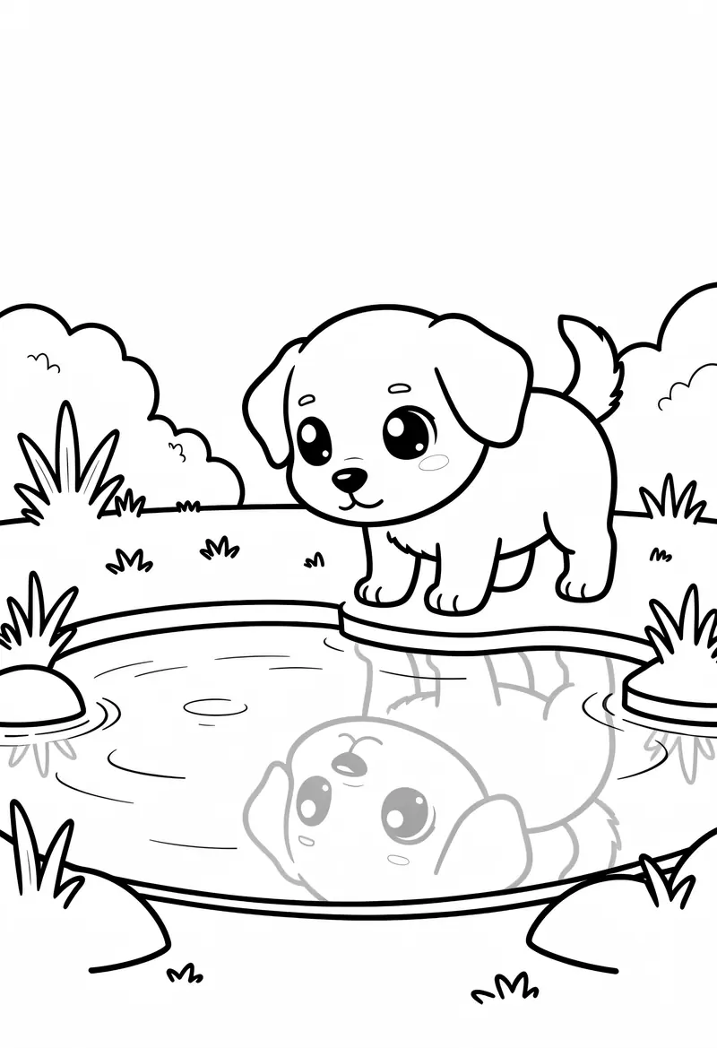 dog coloring pages 573