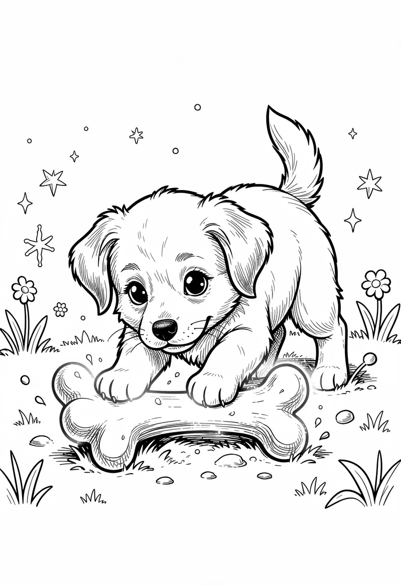 dog coloring pages 571