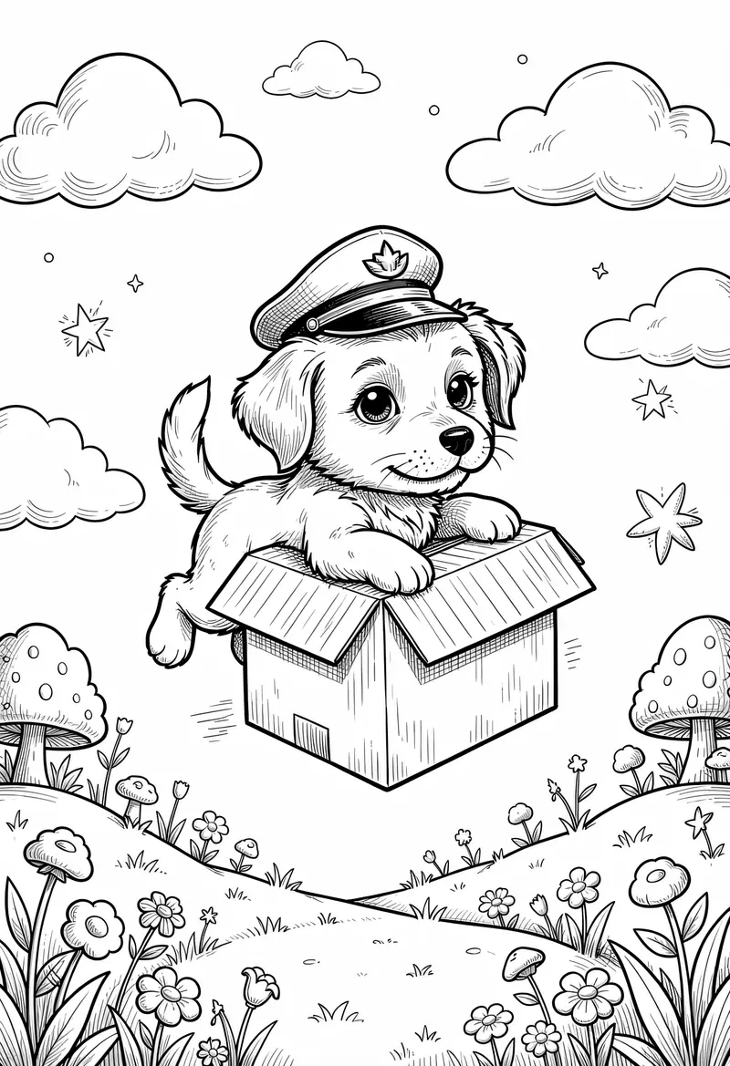 dog coloring pages 568