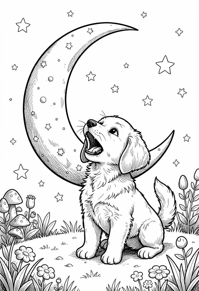 dog coloring pages 566