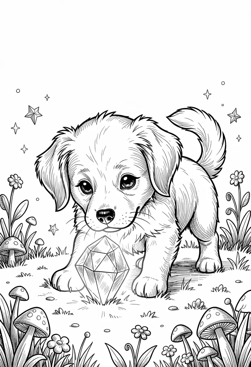 dog coloring pages 561