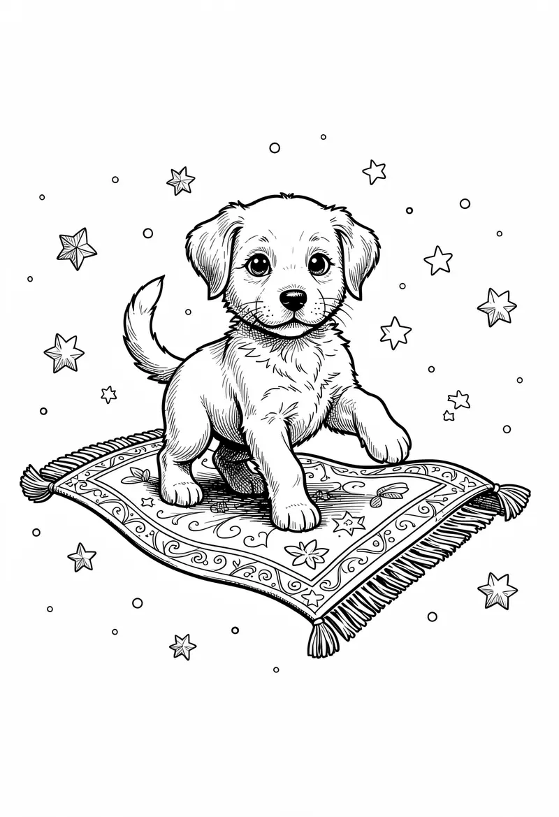 dog coloring pages 560