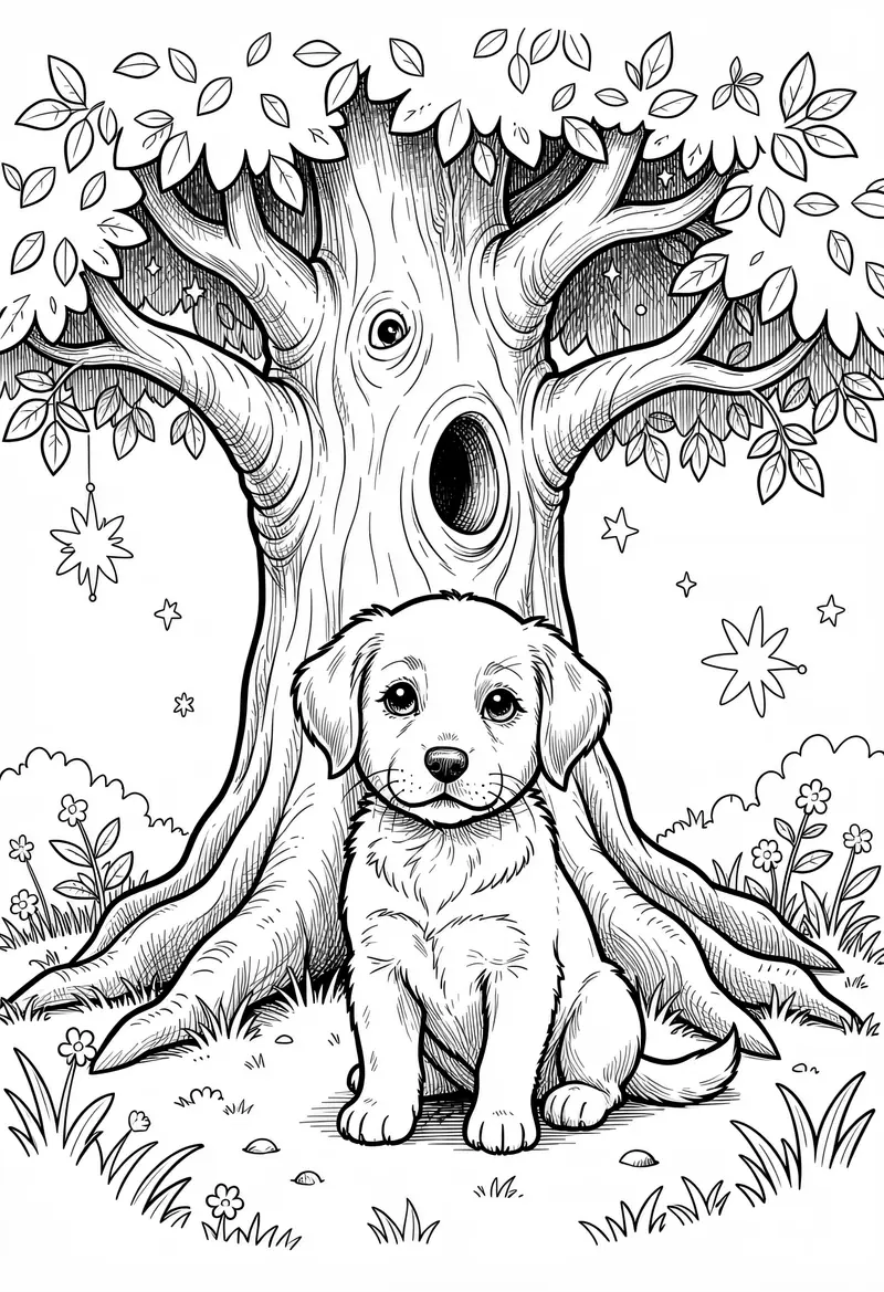 dog coloring pages 557