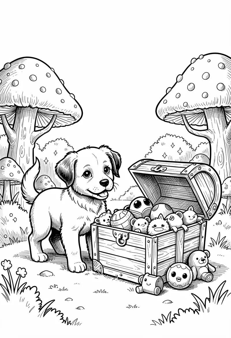 dog coloring pages 553