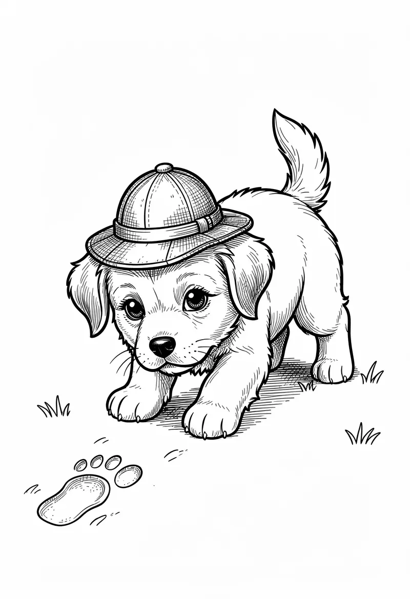 dog coloring pages 548