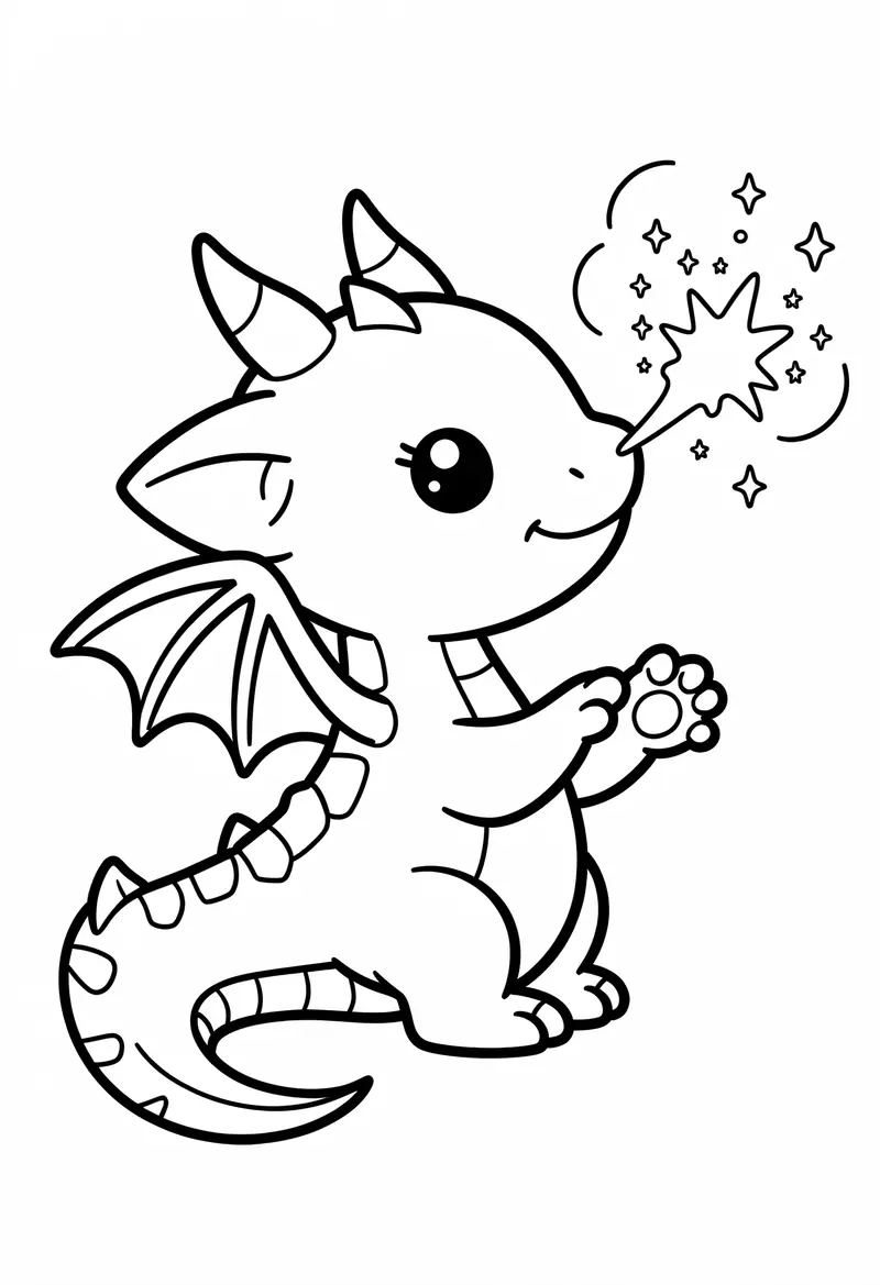 dragon coloring pages 547