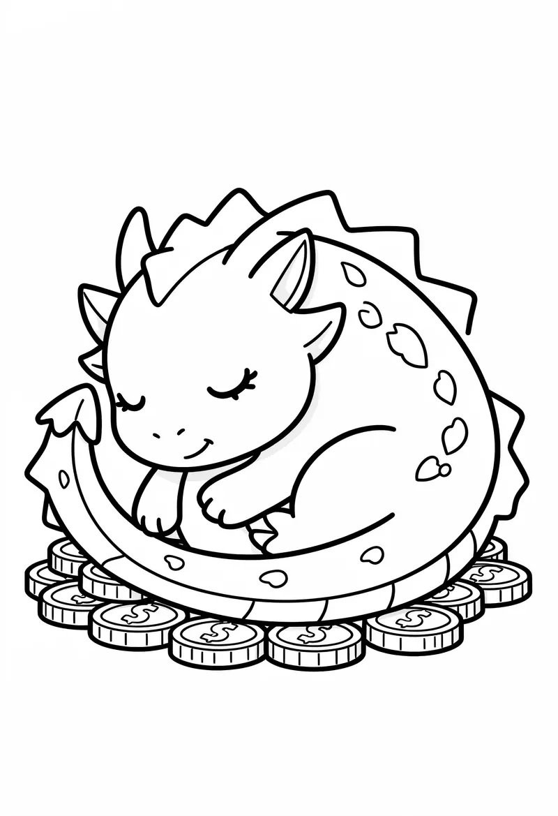 dragon coloring pages 546