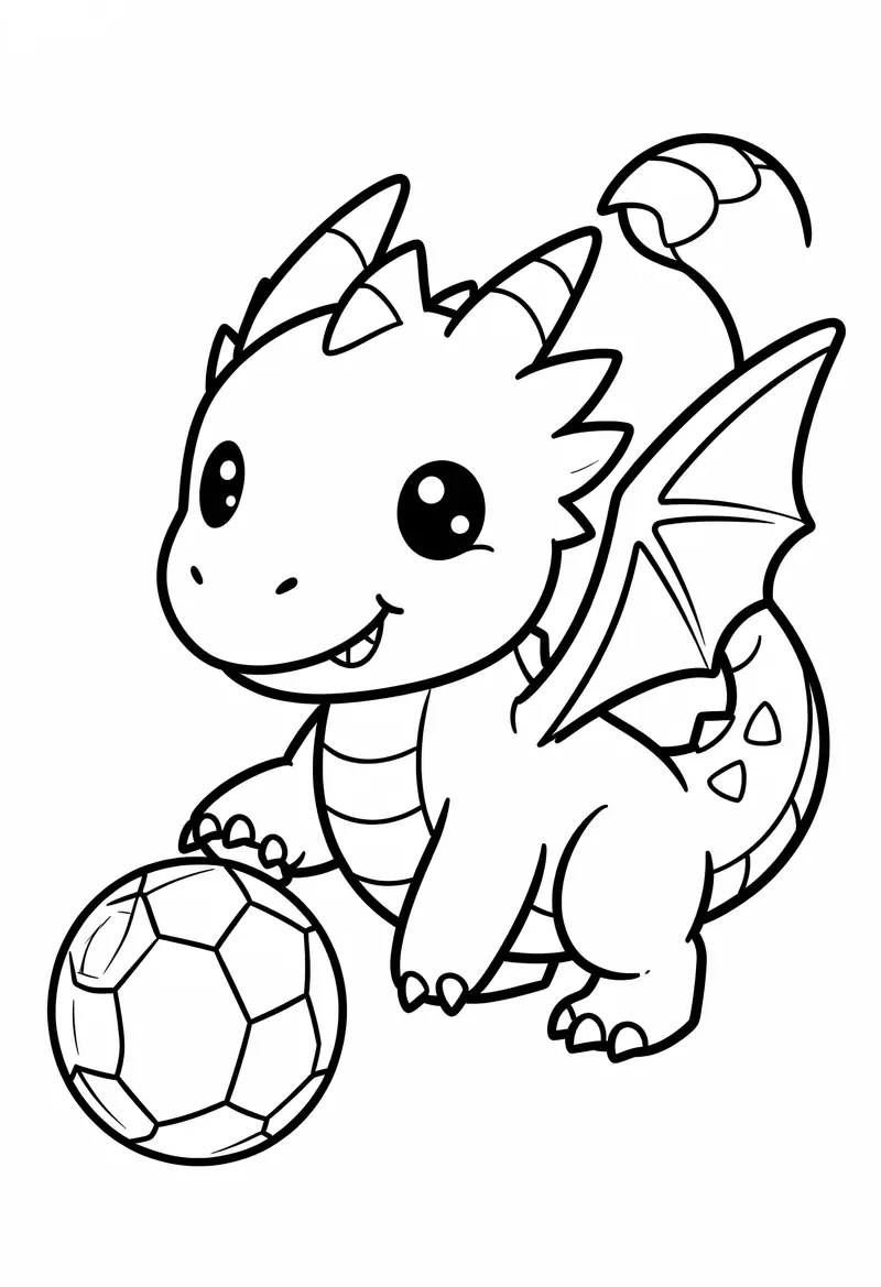 dragon coloring pages 536