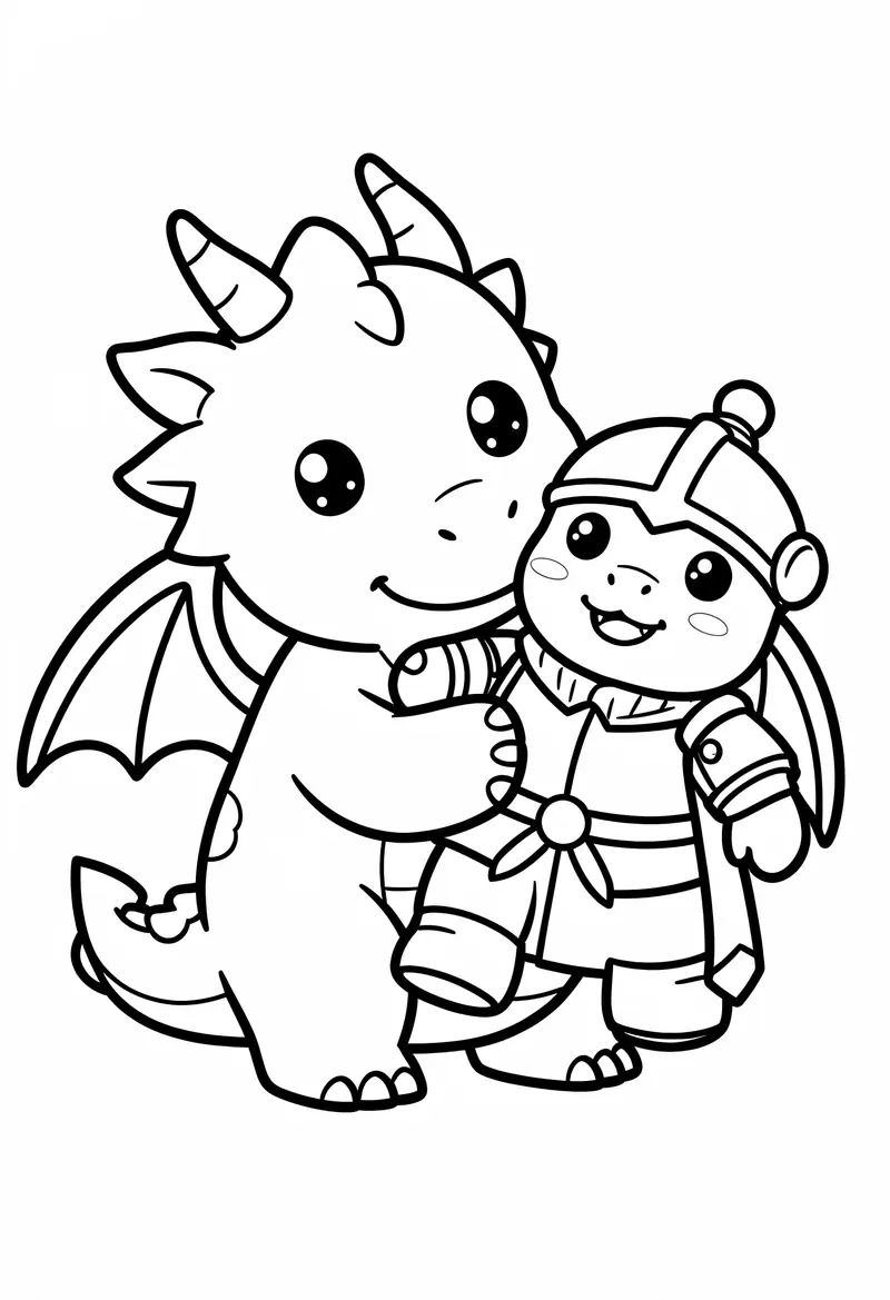 dragon coloring pages 529