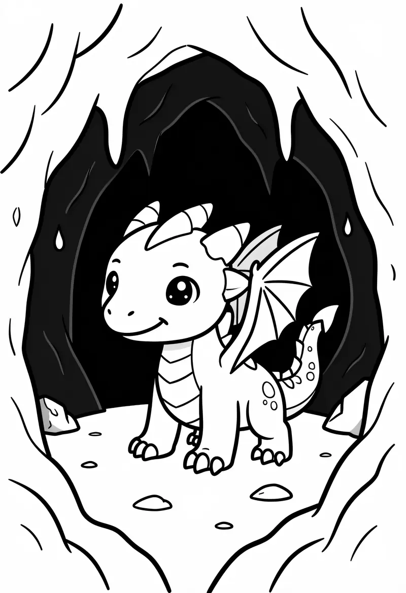 dragon coloring pages 525