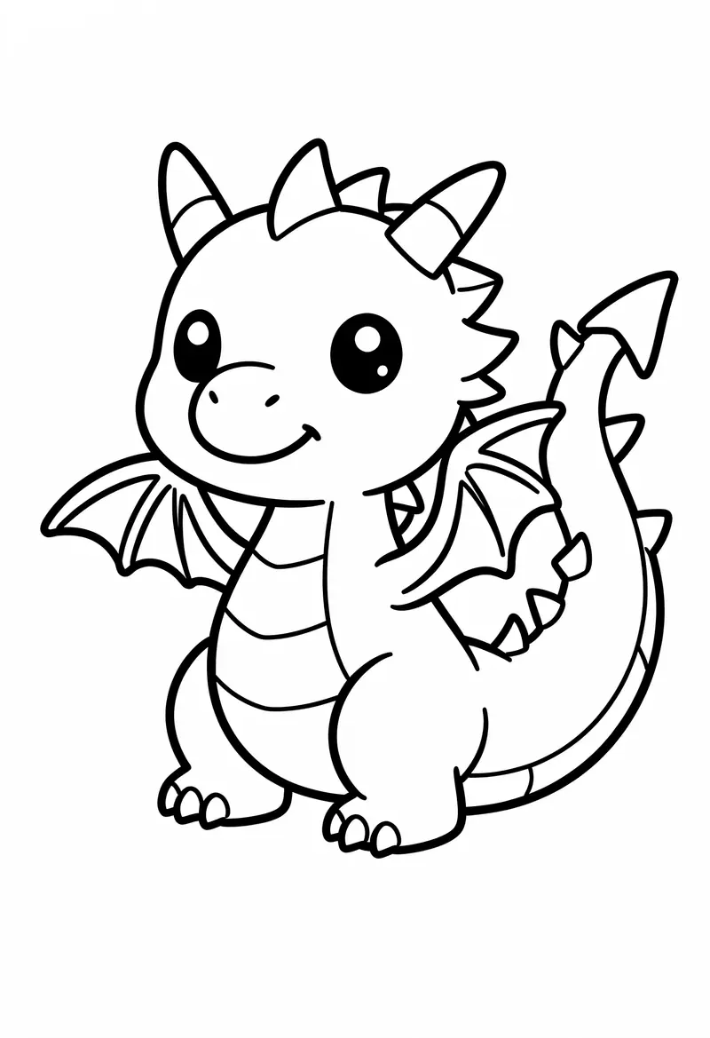 dragon coloring pages 524