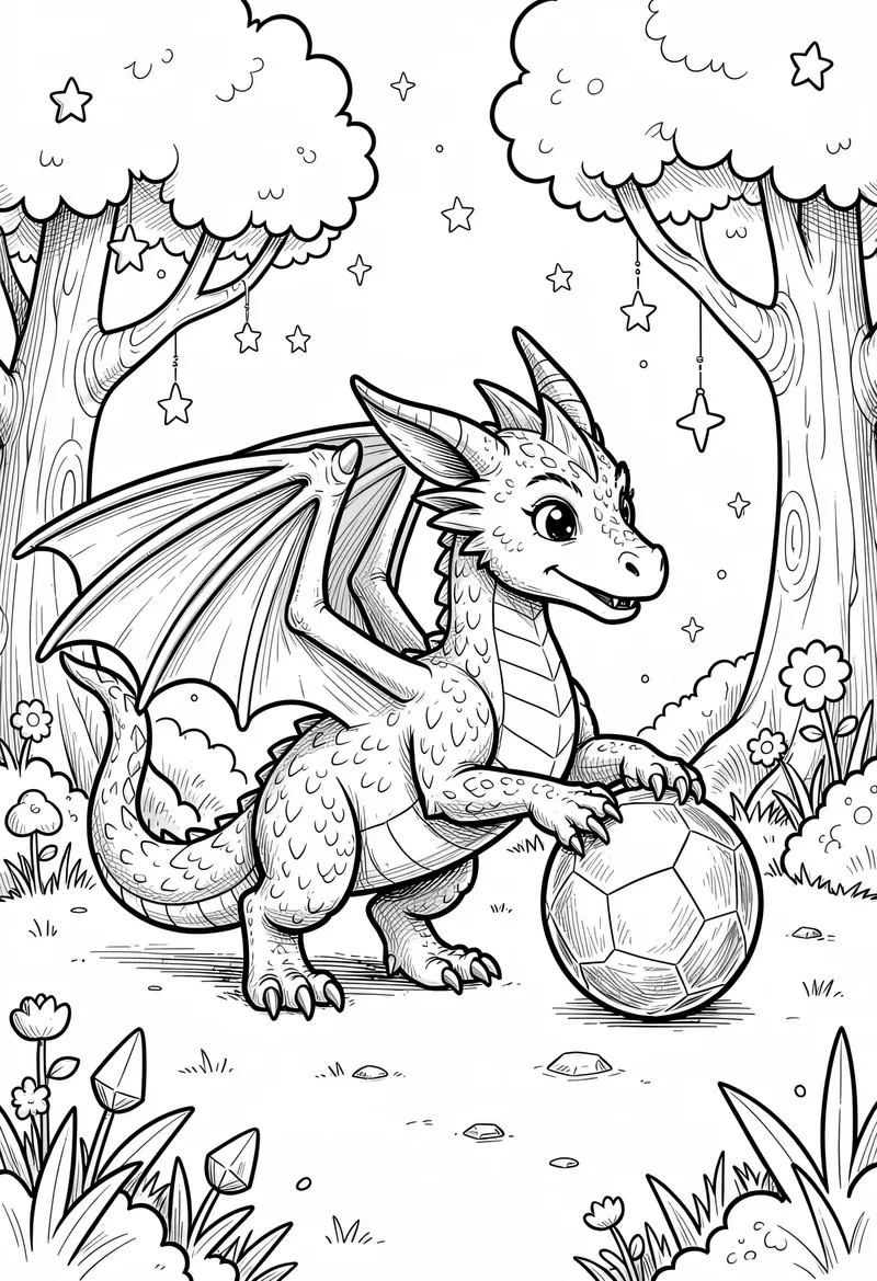 dragon coloring pages 515