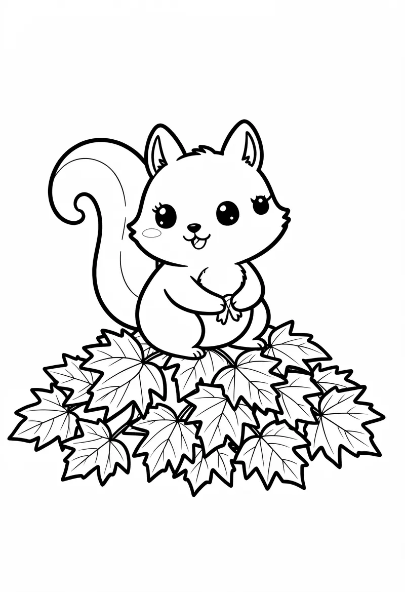 fall coloring pages 461