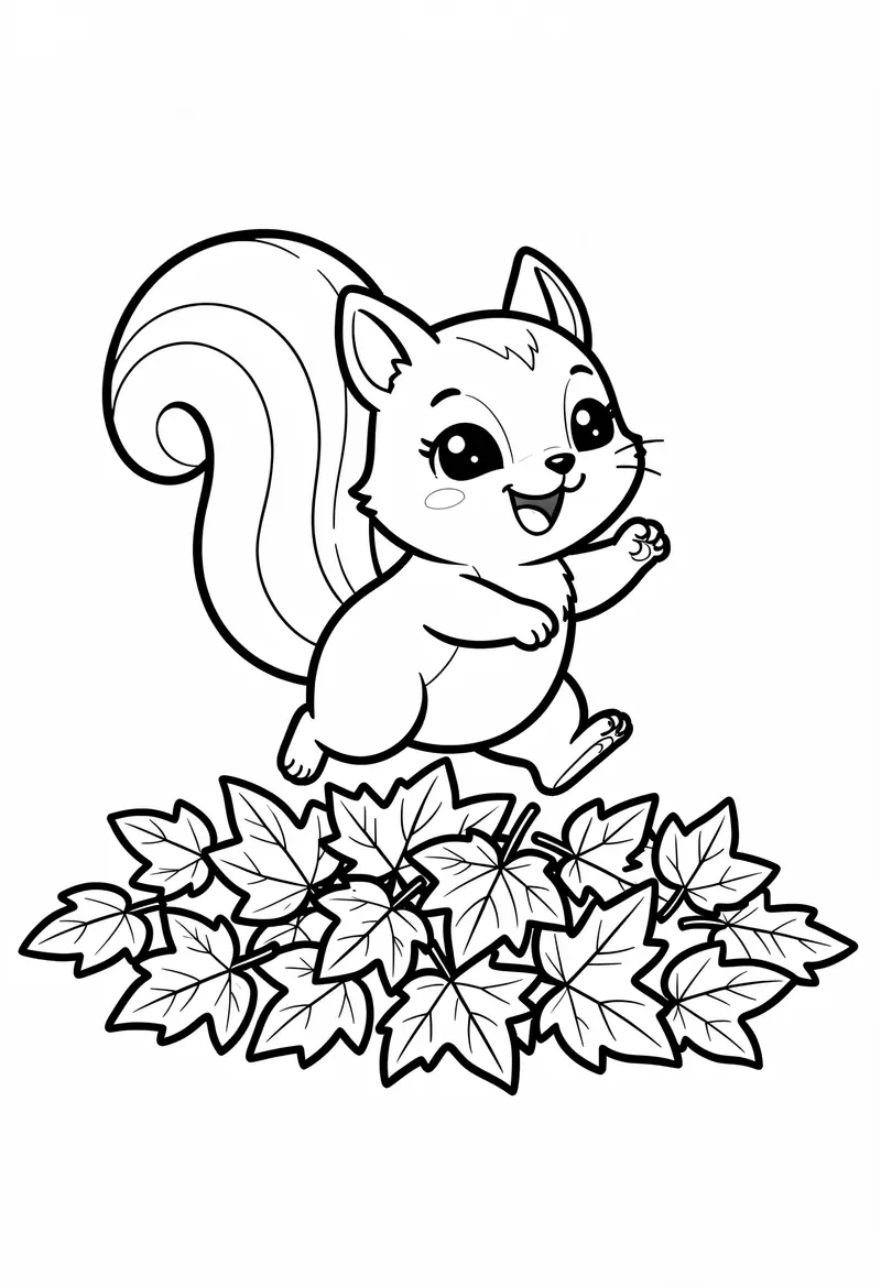 fall coloring pages 457